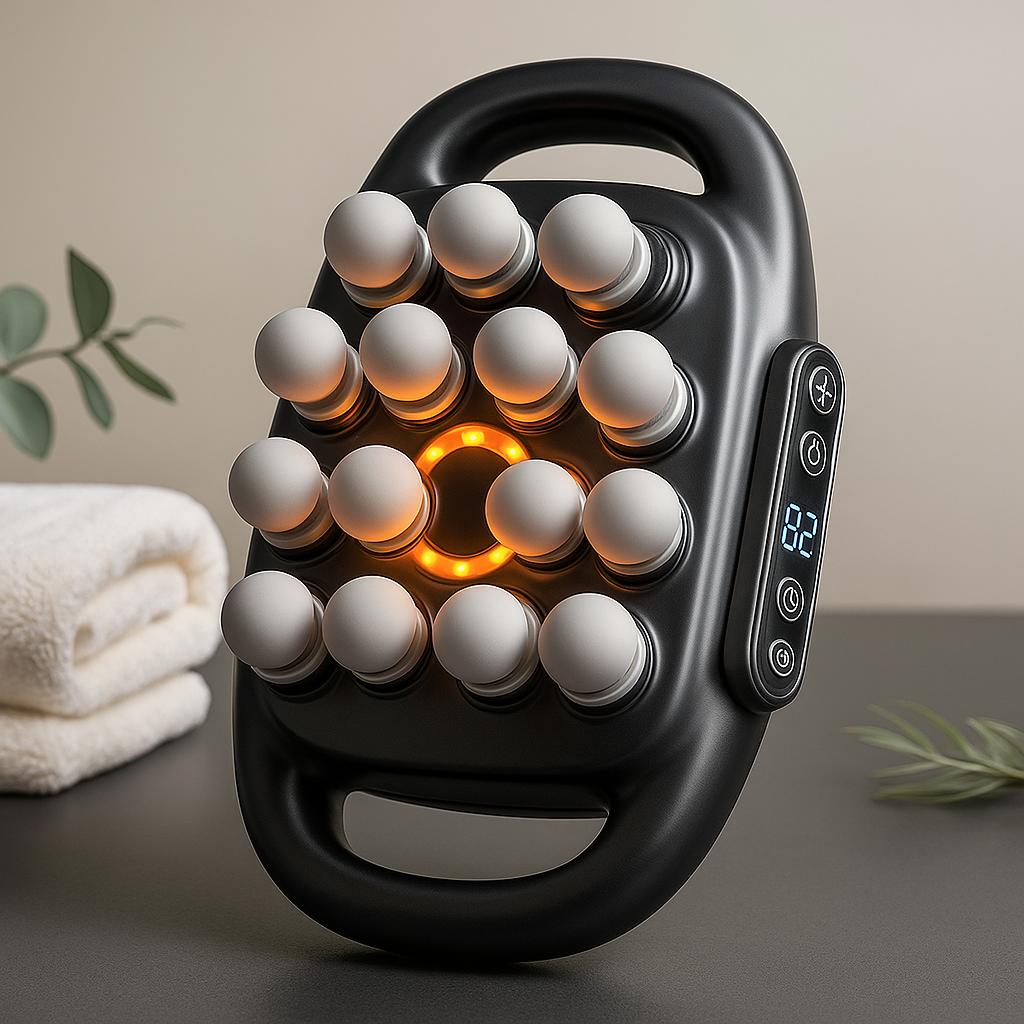 16-Head Stress Relief Massager